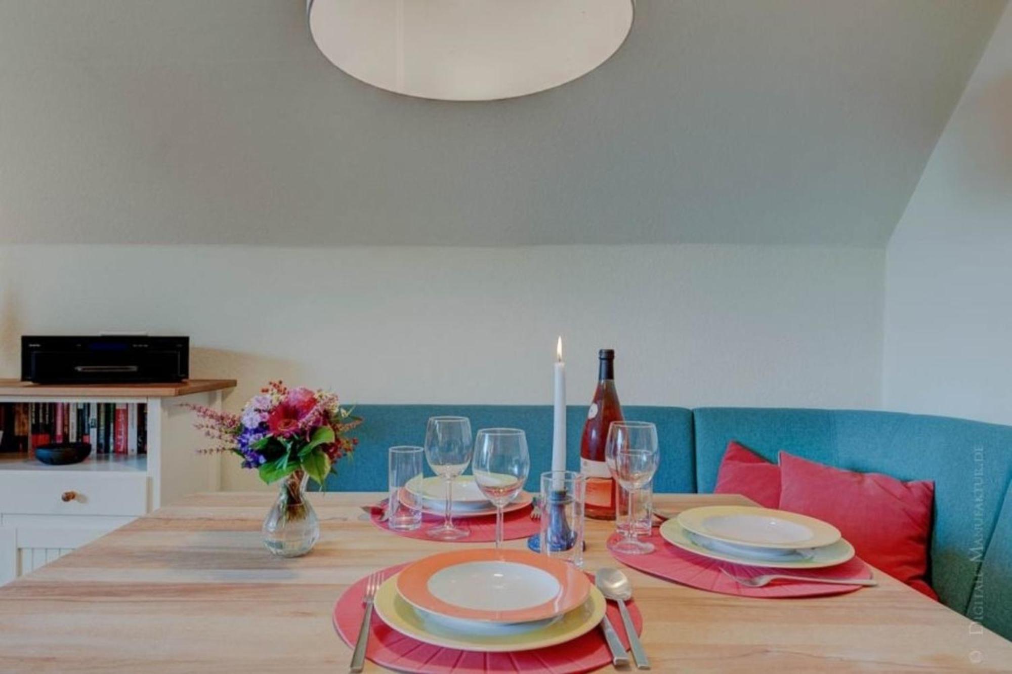 Ferienwohnung Leuchtturm Busumer Deichhausen Ngoại thất bức ảnh